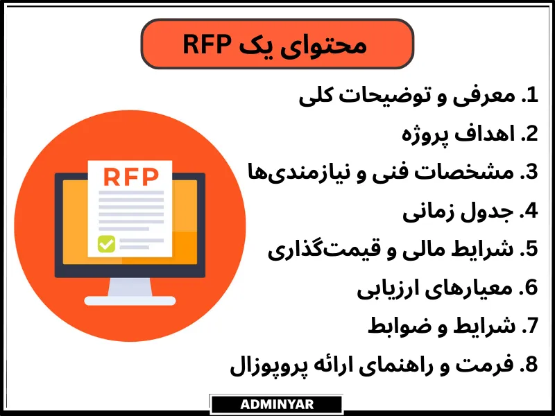 نحوه ی نوشتن rfp